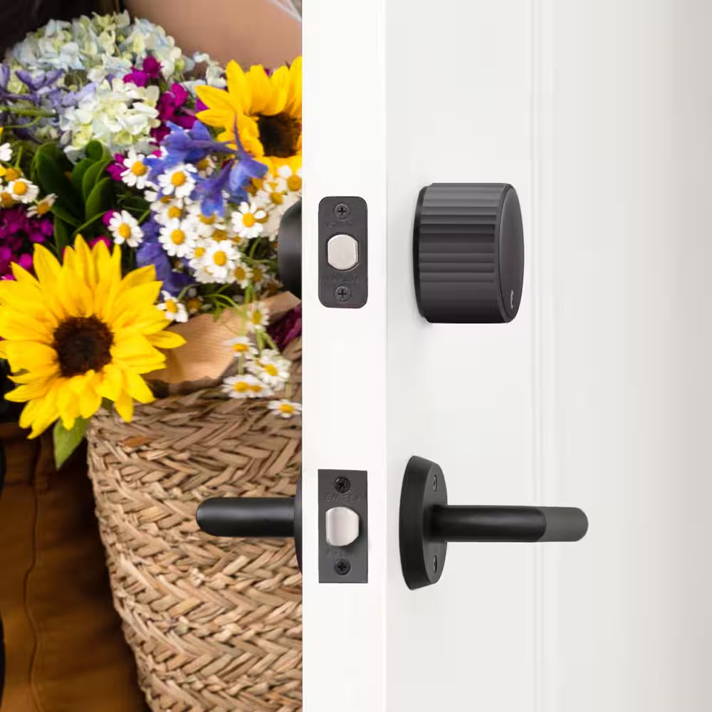 Wifi Smart Lock Matte Black (Retrofits over Existing Deadbolt)