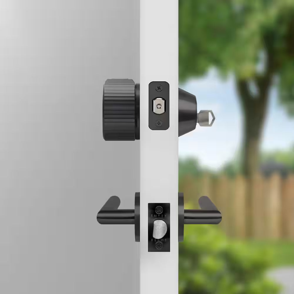 Wifi Smart Lock Matte Black (Retrofits over Existing Deadbolt)