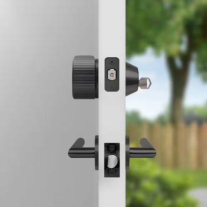 Wifi Smart Lock Matte Black (Retrofits over Existing Deadbolt)