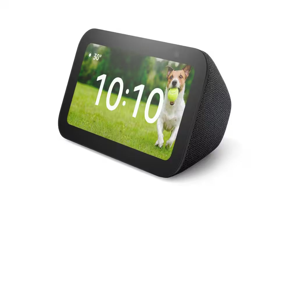 Echo Show 5 (3Rd Gen), Smart Display with Deeper Bass and Clearer Sound, Charcoal