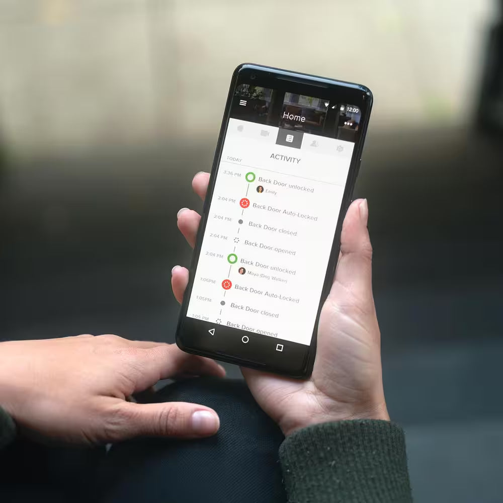Wifi Smart Lock Matte Black (Retrofits over Existing Deadbolt)